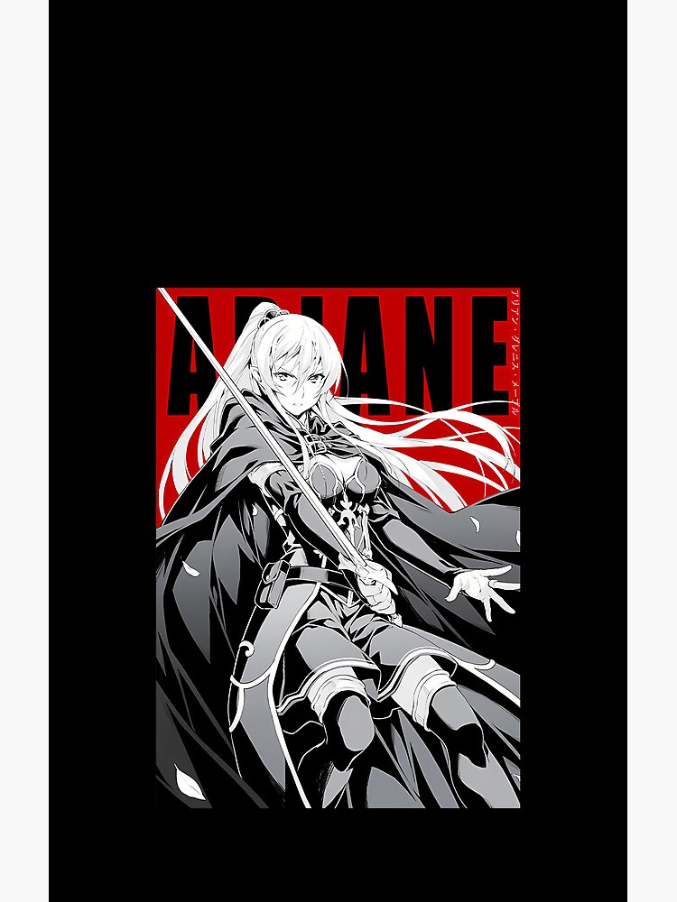 Ariane Skeleton Knight In Another World Shower Curtain - Image 2