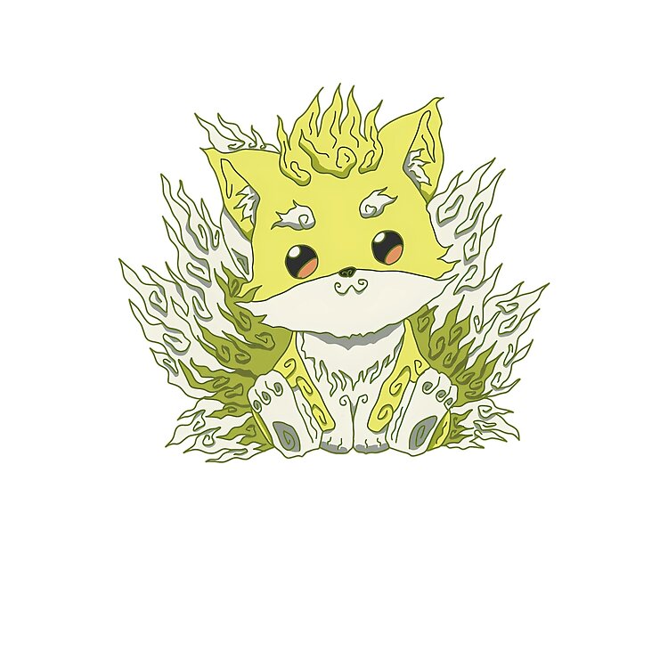 Cute Ponta In Ukiyo E A Traditional Japanese Art Style With Pastel Color From Skeleton Knight In Another World Or Gaikotsu Kishi Sama Anime Show Tote Bag - Image 2