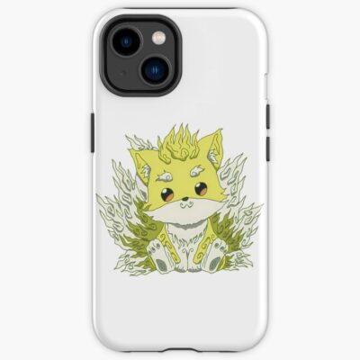 Cute Ponta In Ukiyo E A Traditional Japanese Art Style With Pastel Color From Skeleton Knight In Another World Or Gaikotsu Kishi Sama Anime Show Iphone Case