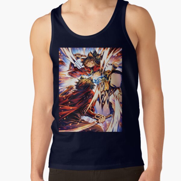 Skeleton Knight In Another World Sasuke Tank Top - Image 5