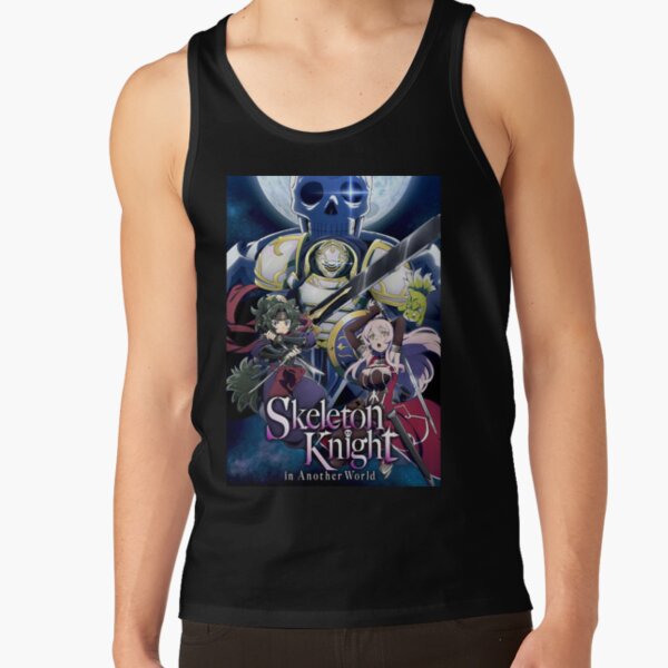 Skeleton Knight Characters Tank Top - Image 2