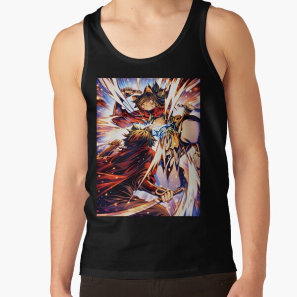 Skeleton Knight In Another World Sasuke Tank Top