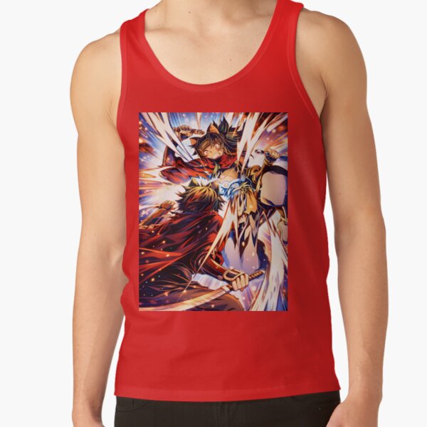 Skeleton Knight In Another World Sasuke Tank Top - Image 4