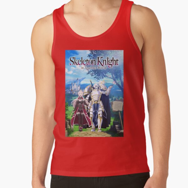 Skeleton Knight In Another World Hot Anime Tank Top - Image 4