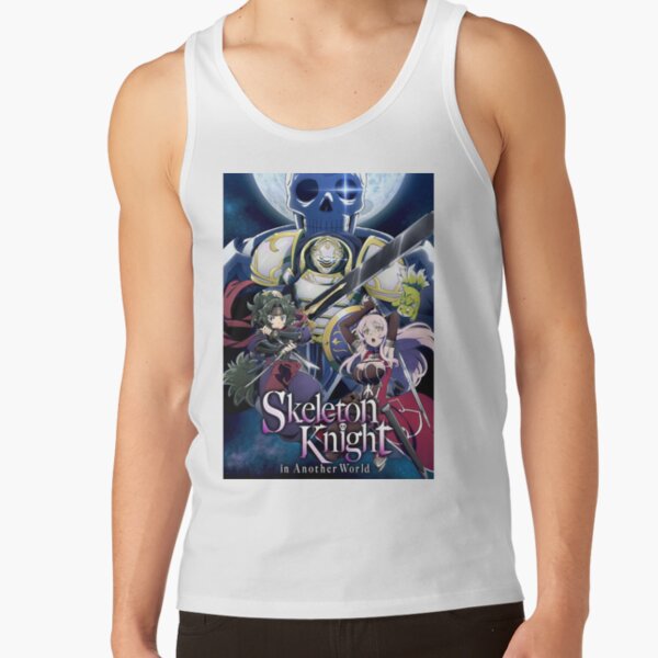 Skeleton Knight Characters Tank Top