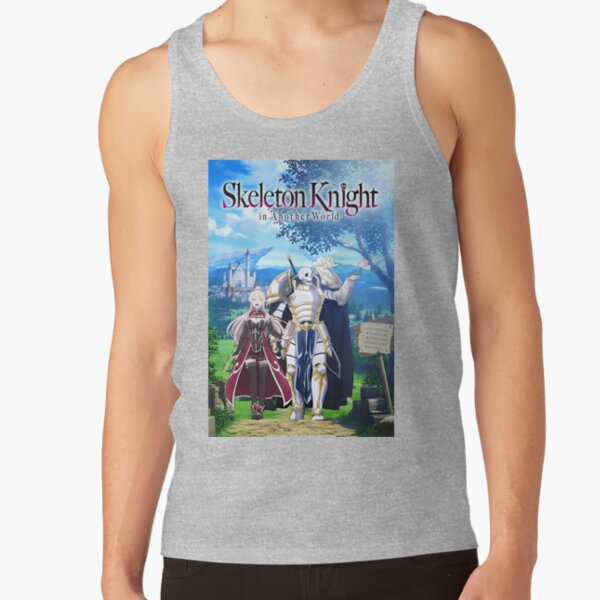 Skeleton Knight In Another World Hot Anime Tank Top - Image 3