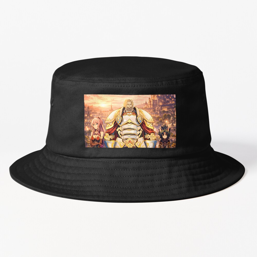 Skeleton Knight In Another World Cover Image Bucket Hat