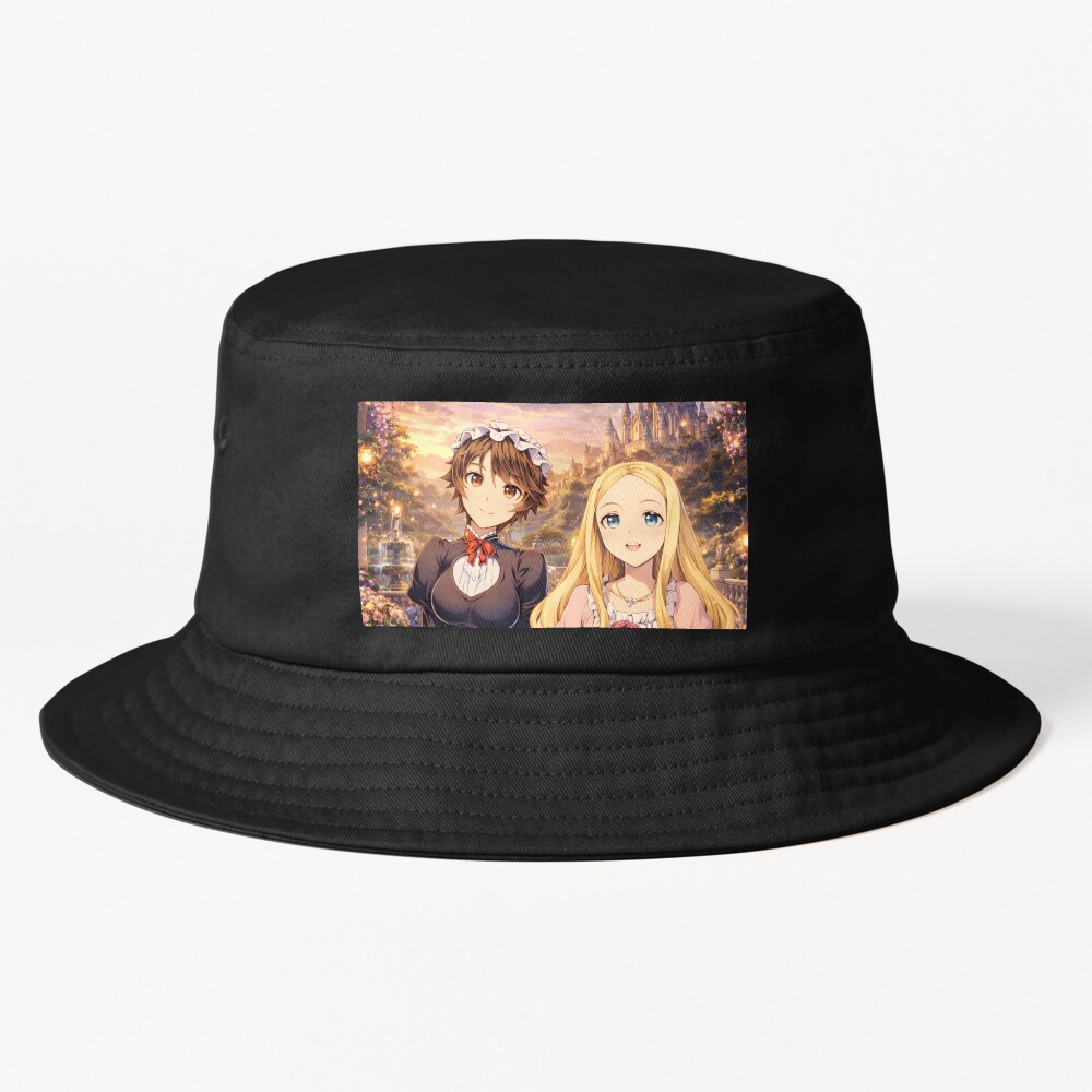 Skeleton Knight In Another World Yuriana Melor Marissa Roden Ollavu Bucket Hat