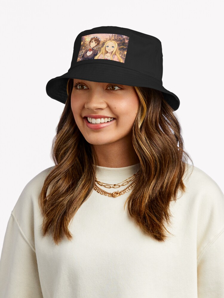 Skeleton Knight In Another World Yuriana Melor Marissa Roden Ollavu Bucket Hat - Image 2