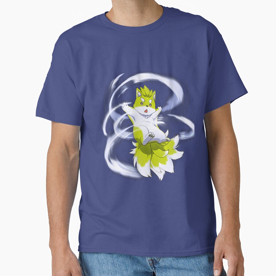 Ponta Skeleton Knight In Another World Anime Peeker Characters T-shirt - Image 4