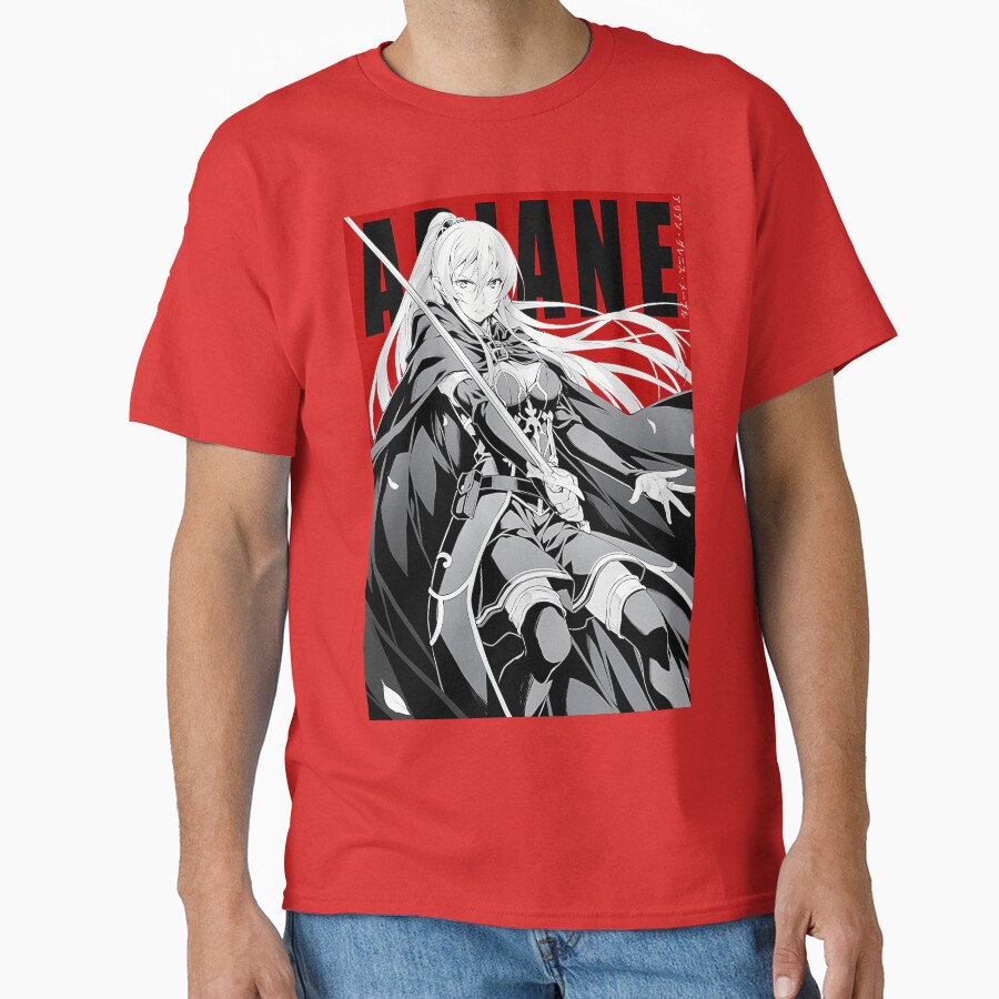 Ariane Skeleton Knight In Another World T-shirt - Image 5