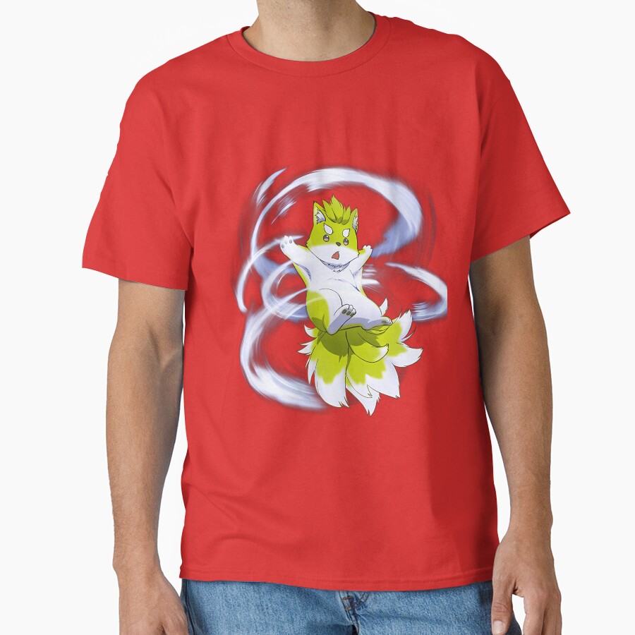 Ponta Skeleton Knight In Another World Anime Peeker Characters T-shirt - Image 5