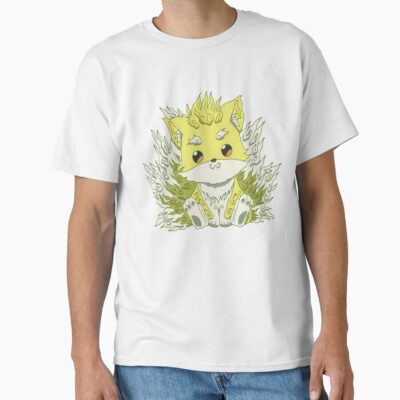 Cute Ponta In Ukiyo E A Traditional Japanese Art Style With Pastel Color From Skeleton Knight In Another World Or Gaikotsu Kishi Sama Anime Show T-shirt