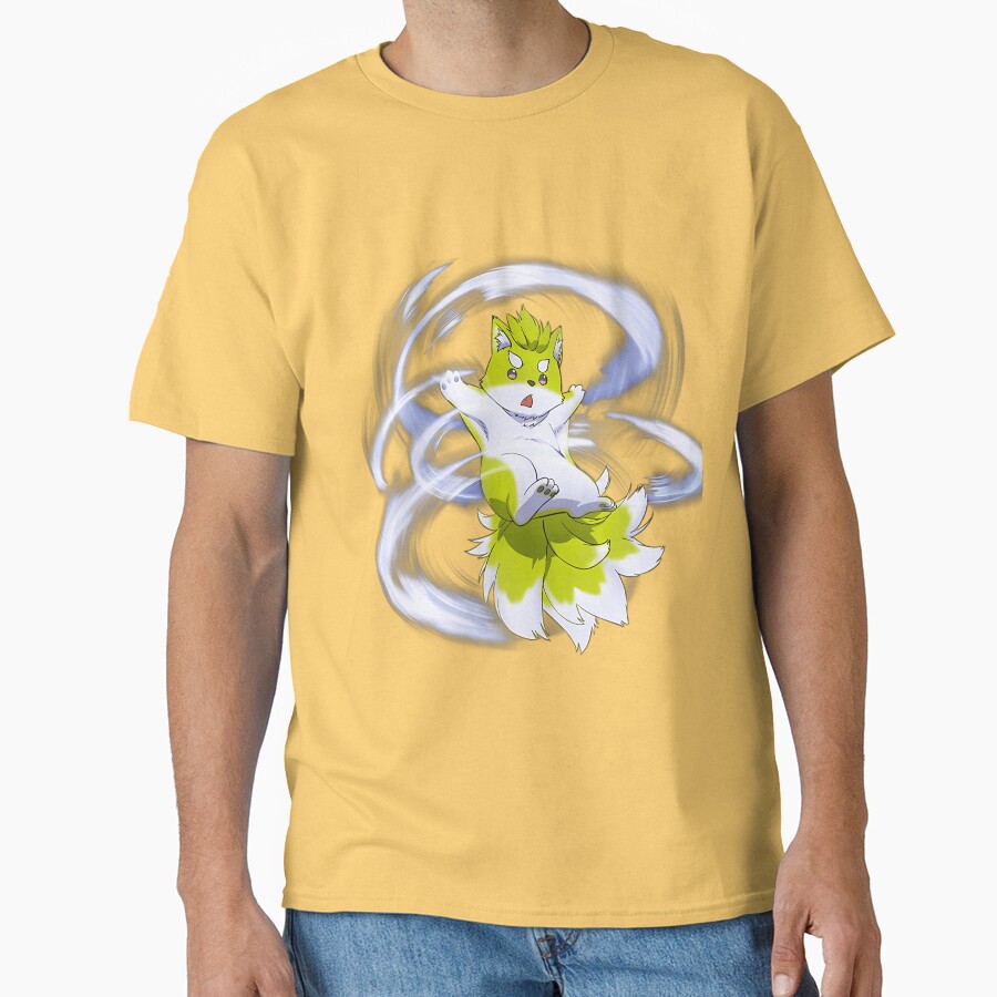 Ponta Skeleton Knight In Another World Anime Peeker Characters T-shirt - Image 6