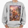 ssrcooversized sweatshirtmens 01heather greyfrontsquare productx1000 10 - Skeleton Knight In Another World Merch