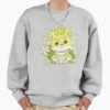 ssrcooversized sweatshirtmens 01heather greyfrontsquare productx1000 14 - Skeleton Knight In Another World Merch