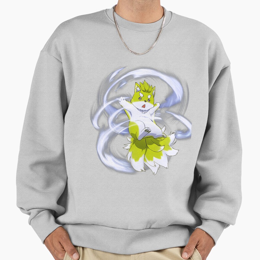 Ponta Skeleton Knight In Another World Anime Peeker Characters Sweatshirt - Image 4