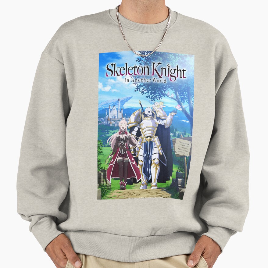Skeleton Knight In Another World Hot Anime Sweatshirt - Image 3
