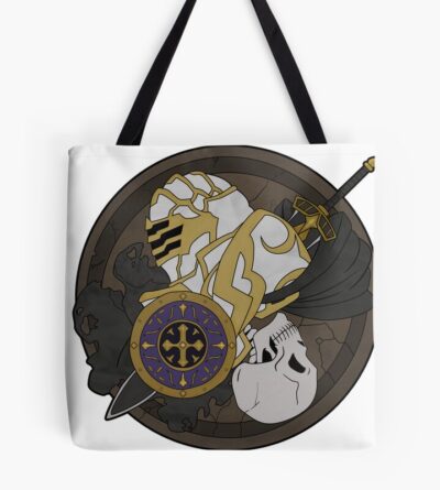 Skeleton Knight Tote Bag