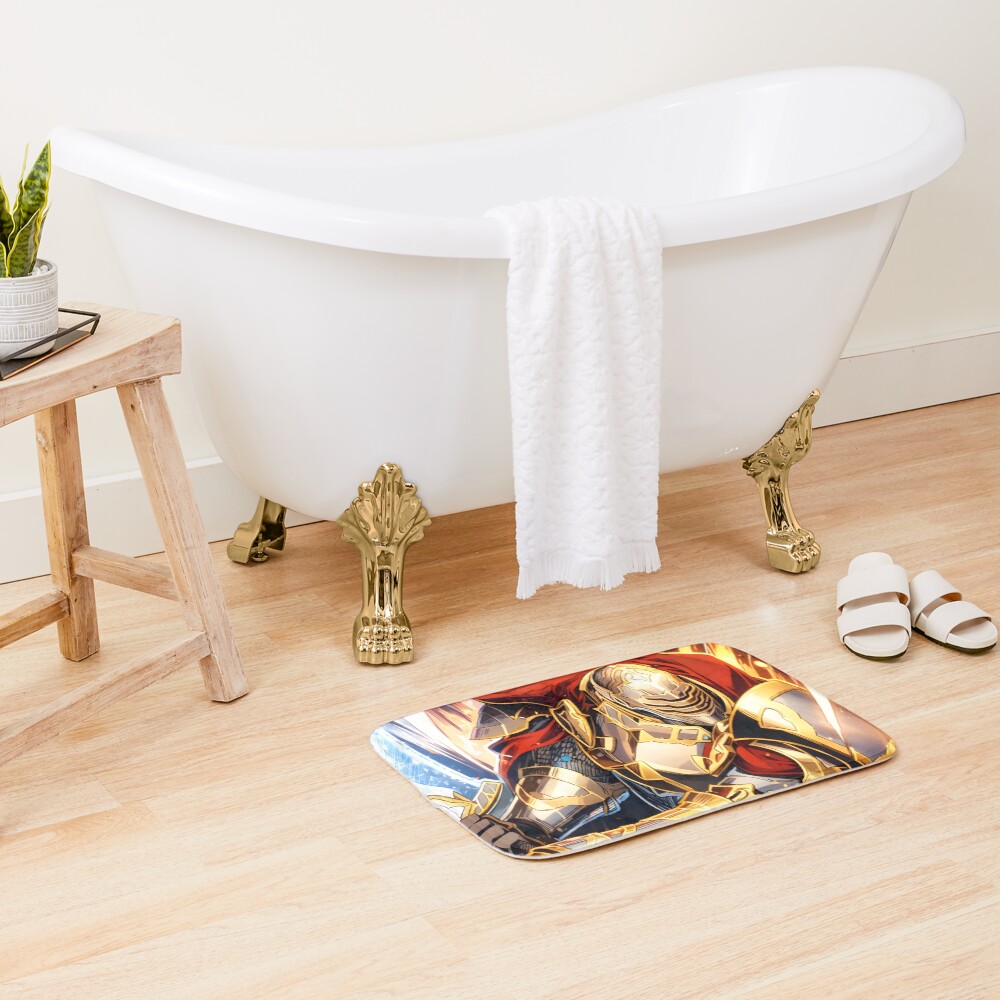 Skeleton Knight In Another World Arc Bath Mat - Image 2