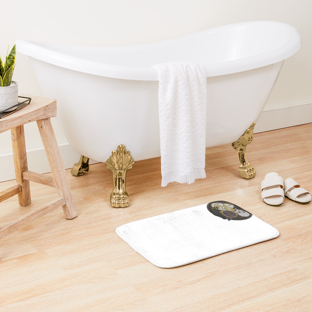 Skeleton Knight Bath Mat - Image 2