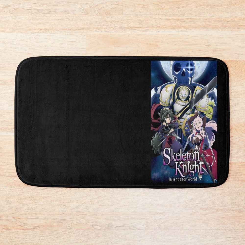 Skeleton Knight In Another World Hot Bath Mat