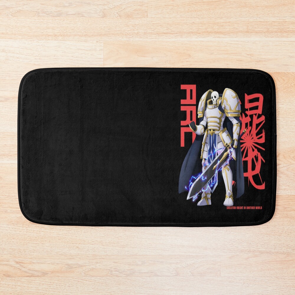 Arc Skeleton Knight In Another World Bath Mat