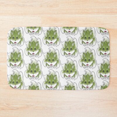 Cute Anime Mascot Bath Mat