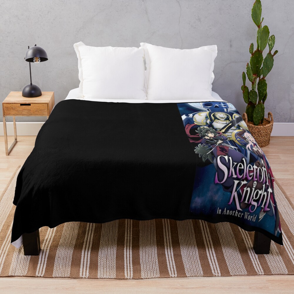 Skeleton Knight In Another World Hot Throw Blanket