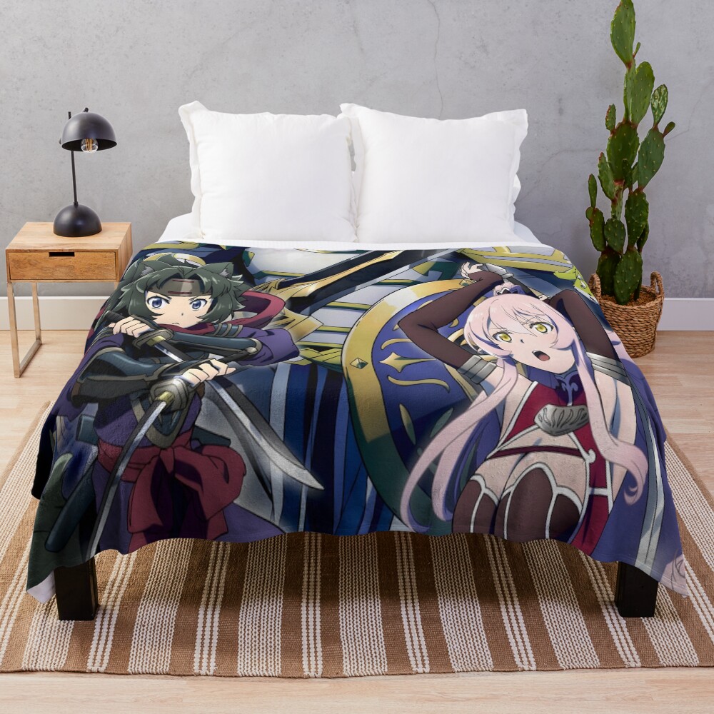 Skeleton Knight In Another World All In One Throw Blanket