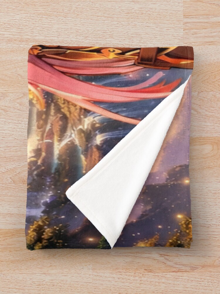 Skeleton Knight In Another World Arian Gulenis Maple Throw Blanket - Image 2