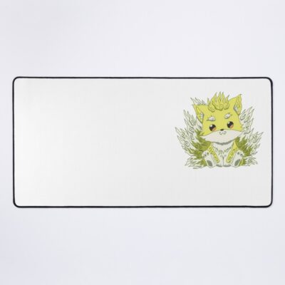 Cute Ponta In Ukiyo E A Traditional Japanese Art Style With Pastel Color From Skeleton Knight In Another World Or Gaikotsu Kishi Sama Anime Show Mouse Pad