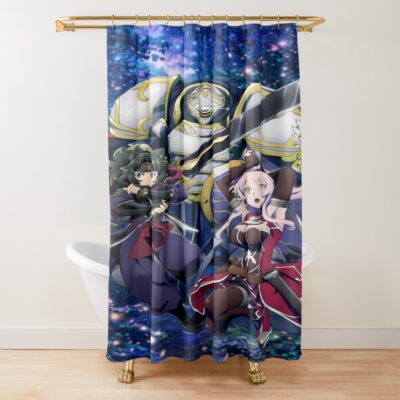 Skeleton Knight In Another World All In One Shower Curtain