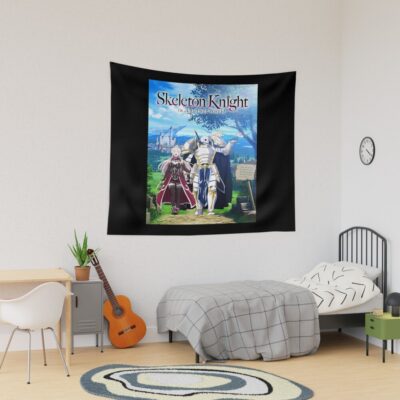 Skeleton Knight In Another World Tapestry