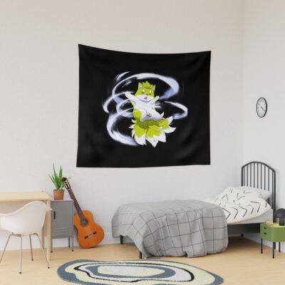 Ponta Skeleton Knight In Another World Anime Peeker Characters Tapestry
