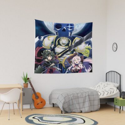 Skeleton Knight In Another World Hot Characters Tapestry