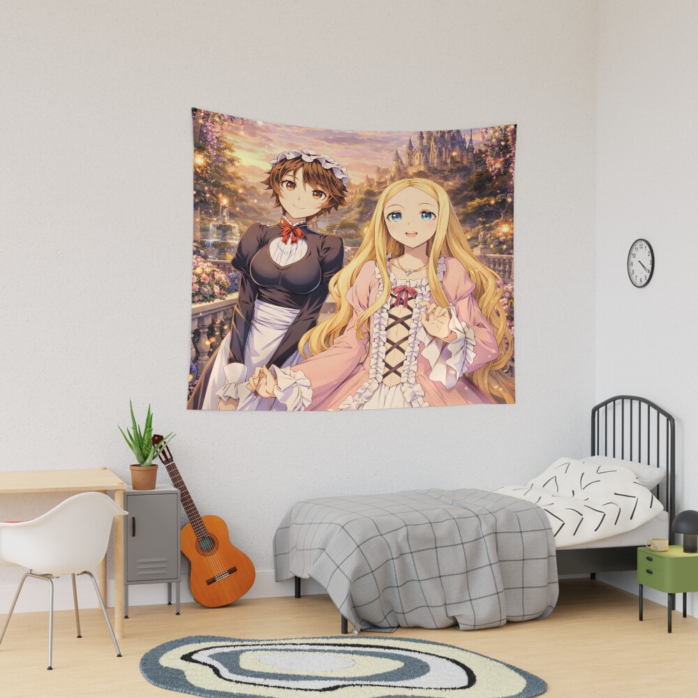 Skeleton Knight In Another World Yuriana Melor Marissa Roden Ollavu Tapestry