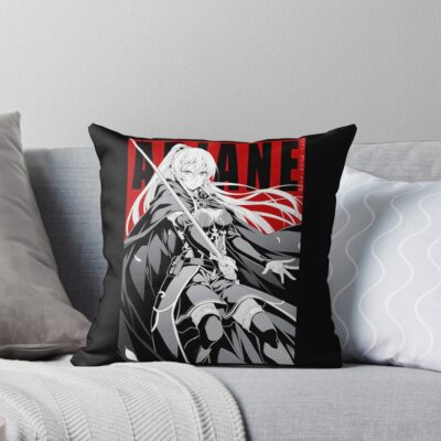 Ariane Skeleton Knight In Another World Throw Pillow