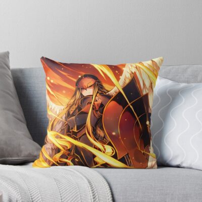 Skeleton Knight In Another World Michael Throw Pillow